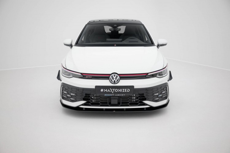 Street Pro Μπροστινός Splitter Volkswagen Golf GTI / GTE / R-Line Mk8 Facelift