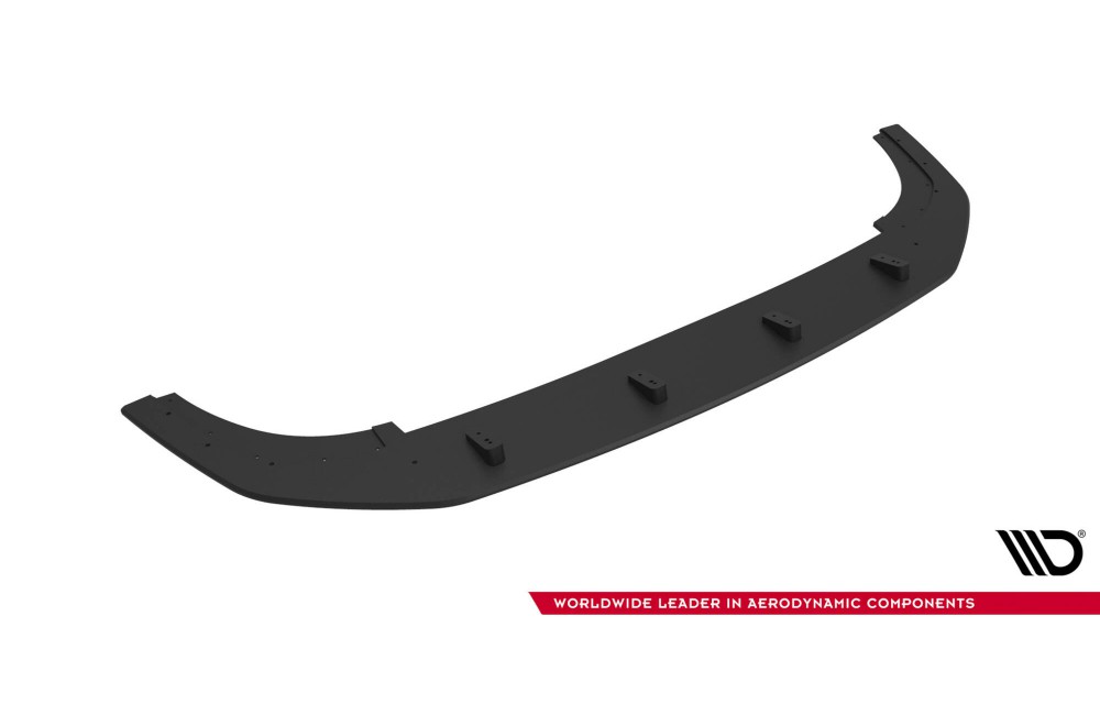 Street Pro Front Splitter Volkswagen Golf GTI / GTE / R-Line Mk8 Facelift - Black