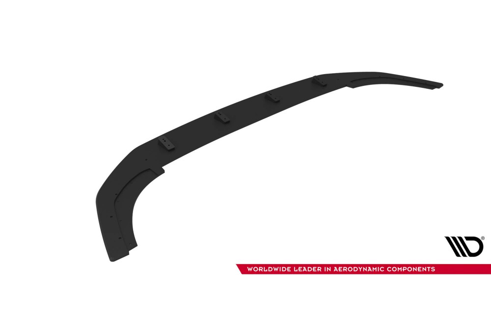 Street Pro Front Splitter Volkswagen Golf GTI / GTE / R-Line Mk8 Facelift - Black