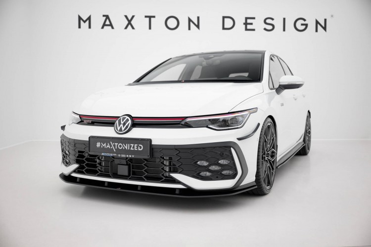 Street Pro Μπροστινός Splitter Volkswagen Golf GTI / GTE / R-Line Mk8 Facelift
