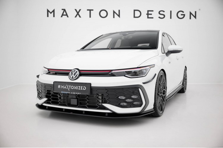 Street Pro Μπροστινός Splitter Volkswagen Golf GTI / GTE / R-Line Mk8 Facelift