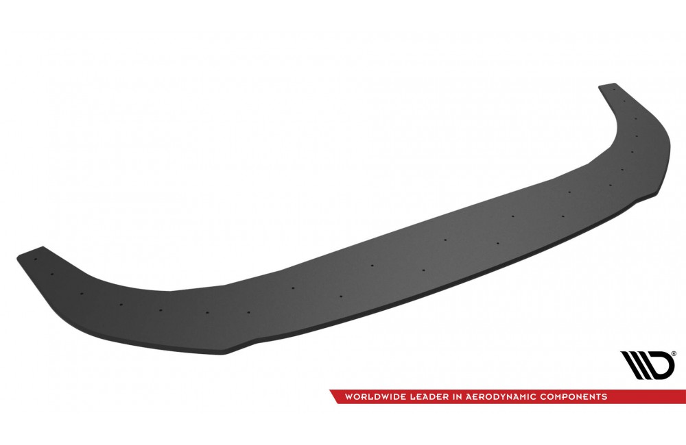 Street Pro Front Splitter V.2 Volkswagen Golf GTI / GTE / R-Line Mk8 Facelift - Black