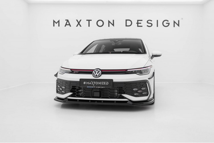 Street Pro Μπροστινός Splitter V.2 Volkswagen Golf GTI / GTE / R-Line Mk8 Facelift