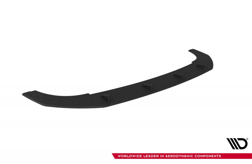 Street Pro Front Splitter Volkswagen Golf GTI Clubsport Mk8 Facelift - Black