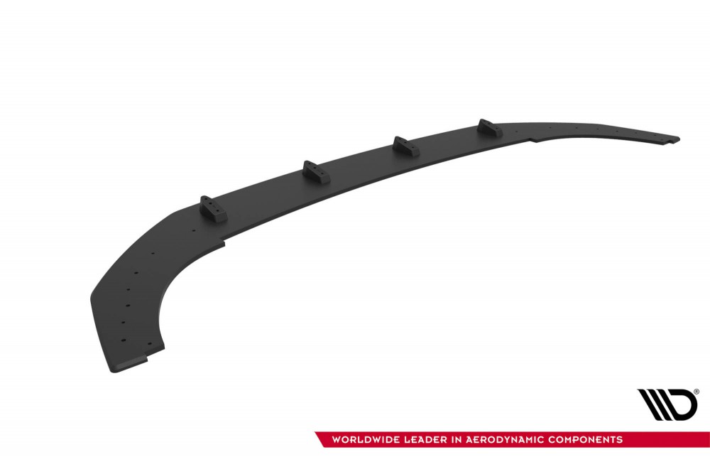 Street Pro Front Splitter Volkswagen Golf GTI Clubsport Mk8 Facelift - Black