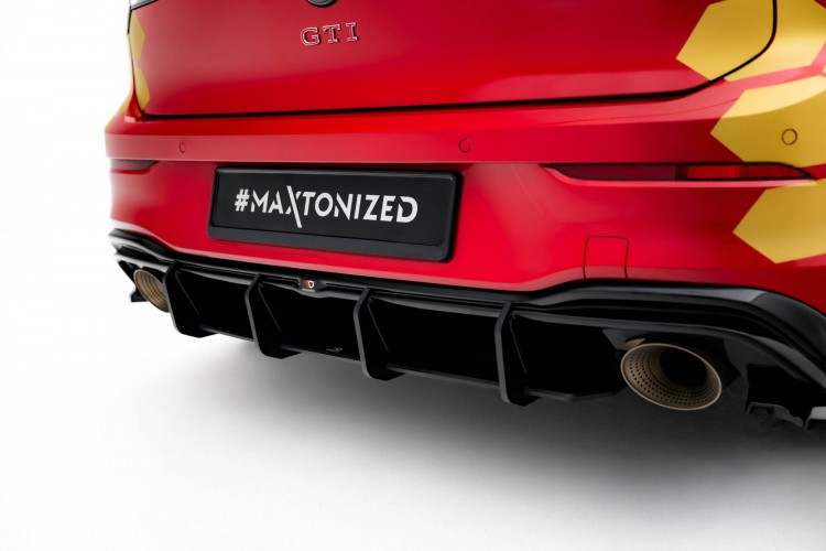 Street Pro Πίσω Diffuser V.1 Volkswagen Golf GTI Clubsport Mk8 Facelift
