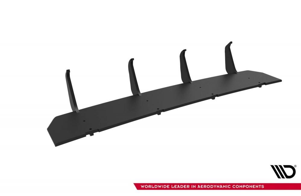 Street Pro Rear Diffuser V.1 Volkswagen Golf GTI Clubsport Mk8 Facelift - Black
