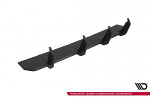 Street Pro Rear Diffuser V.2 Volkswagen Golf GTI Clubsport Mk8 Facelift - Black