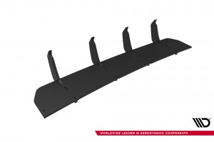 Street Pro Rear Diffuser V.2 Volkswagen Golf GTI Clubsport Mk8 Facelift - Black