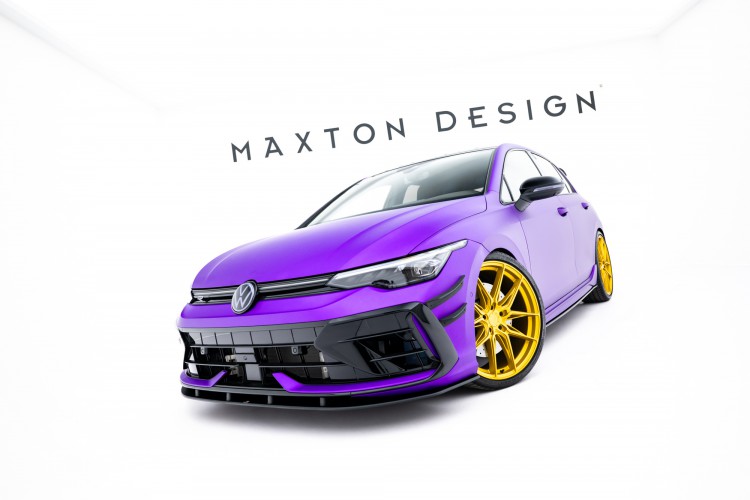 Street Pro Μπροστινός Splitter Volkswagen Golf R Hatchback Mk8 Facelift