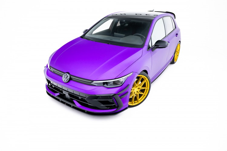 Street Pro Μπροστινός Splitter Volkswagen Golf R Hatchback Mk8 Facelift
