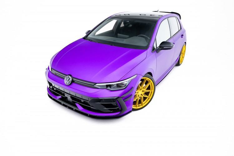 Street Pro Μπροστινός Splitter Volkswagen Golf R Hatchback Mk8 Facelift