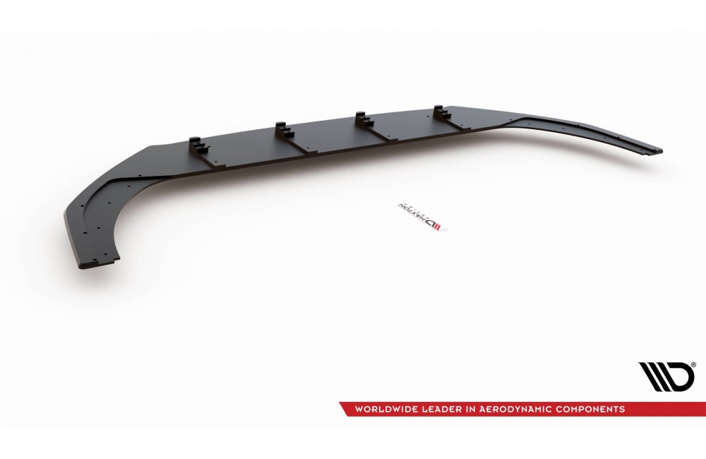 Street Pro Front Splitter Volkswagen Golf GTI / GTE / GTD / R-Line Mk8 - Black