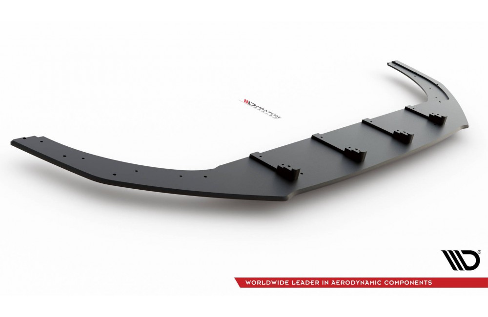 Street Pro Front Splitter Volkswagen Golf GTI / GTE / GTD / R-Line Mk8 - Black
