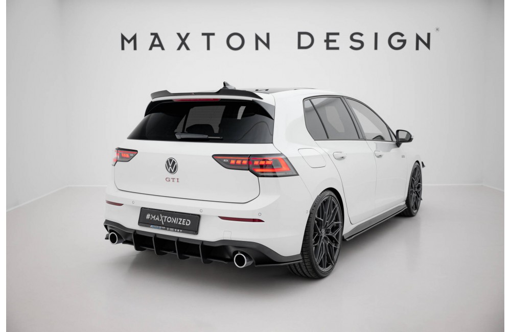 Street Pro Rear Diffuser V.1 Volkswagen Golf GTI Mk8 - Black