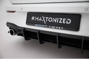 Street Pro Rear Diffuser V.1 Volkswagen Golf GTI Mk8 - Black