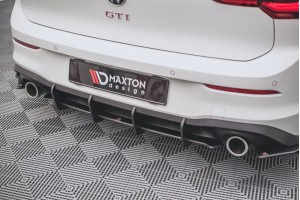 Street Pro Rear Diffuser V.1 Volkswagen Golf GTI Mk8 - Black