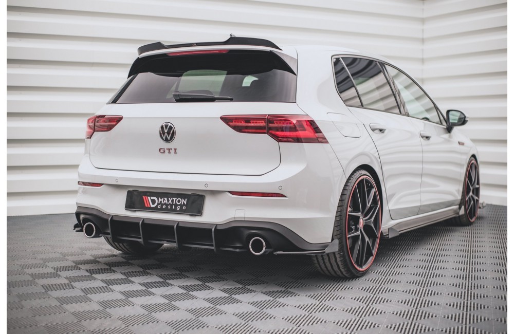 Street Pro Rear Diffuser V.1 Volkswagen Golf GTI Mk8 - Black