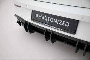 Street Pro Rear Diffuser V.2 Volkswagen Golf GTI Mk8 - Black
