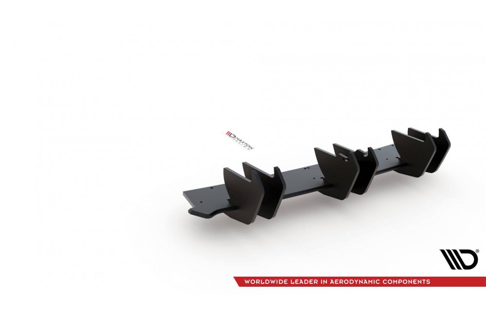 Street Pro Rear Diffuser V.2 Volkswagen Golf GTI Mk8 - Black