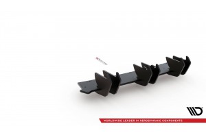 Street Pro Rear Diffuser V.2 Volkswagen Golf GTI Mk8 - Black