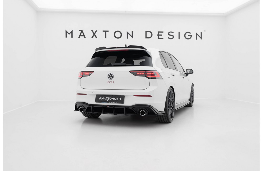 Street Pro Rear Diffuser V.3 Volkswagen Golf GTI Mk8 - Black