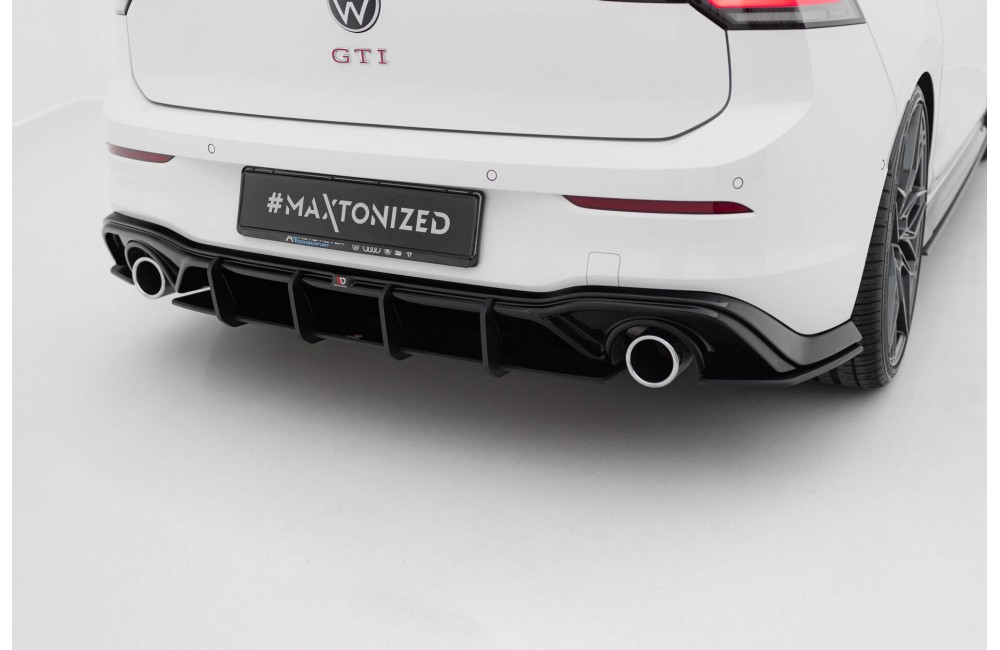 Street Pro Rear Diffuser V.3 Volkswagen Golf GTI Mk8 - Black