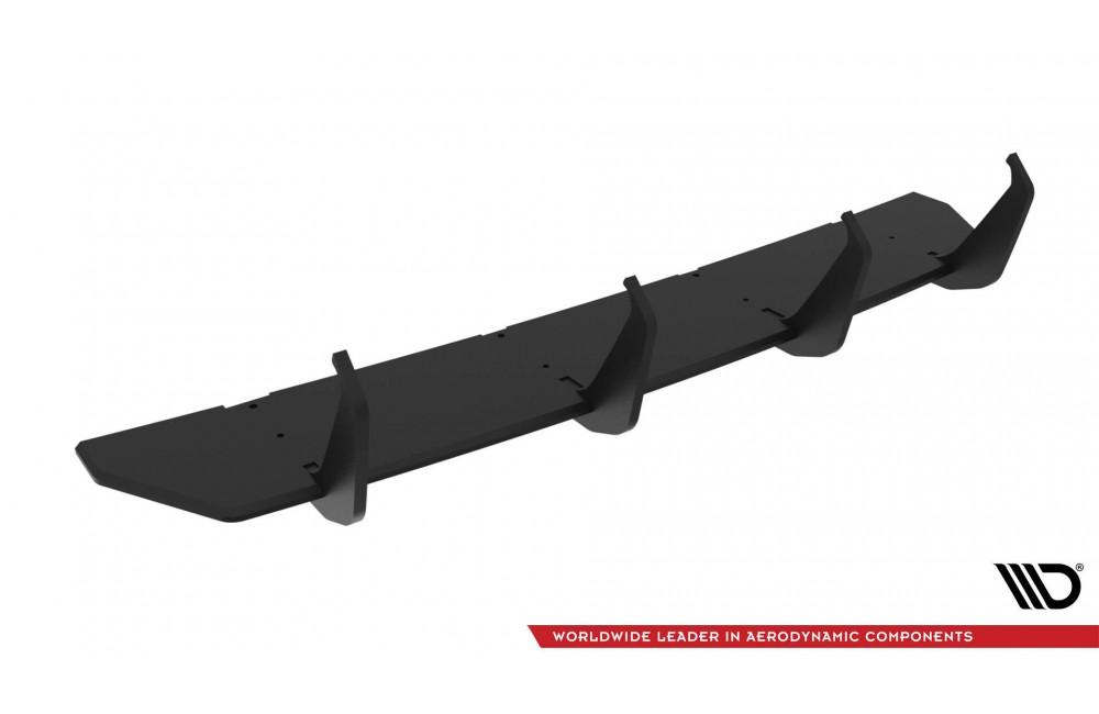 Street Pro Rear Diffuser V.4 Volkswagen Golf GTI Mk8 - Black