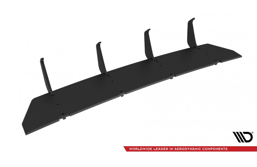 Street Pro Rear Diffuser V.4 Volkswagen Golf GTI Mk8 - Black