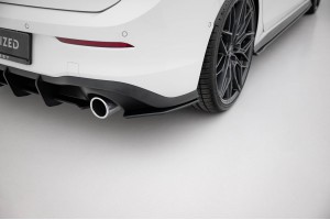 Street Pro Rear Side Splitters V.1 Volkswagen Golf GTI / GTE / R-Line Mk8 - Black Street Pro Rear Side Splitters V.1 Volkswagen Golf GTI / GTE / R-Line Mk8 - Black