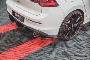 Street Pro Rear Side Splitters V.1 Volkswagen Golf GTI / GTE / R-Line Mk8 - Black Street Pro Rear Side Splitters V.1 Volkswagen Golf GTI / GTE / R-Line Mk8 - Black