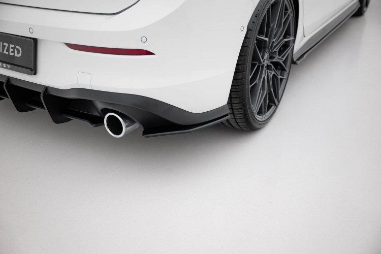 Street Pro Πίσω Πλευρικοί Splitters V.1 Volkswagen Golf GTI / GTE / R-Line Mk8