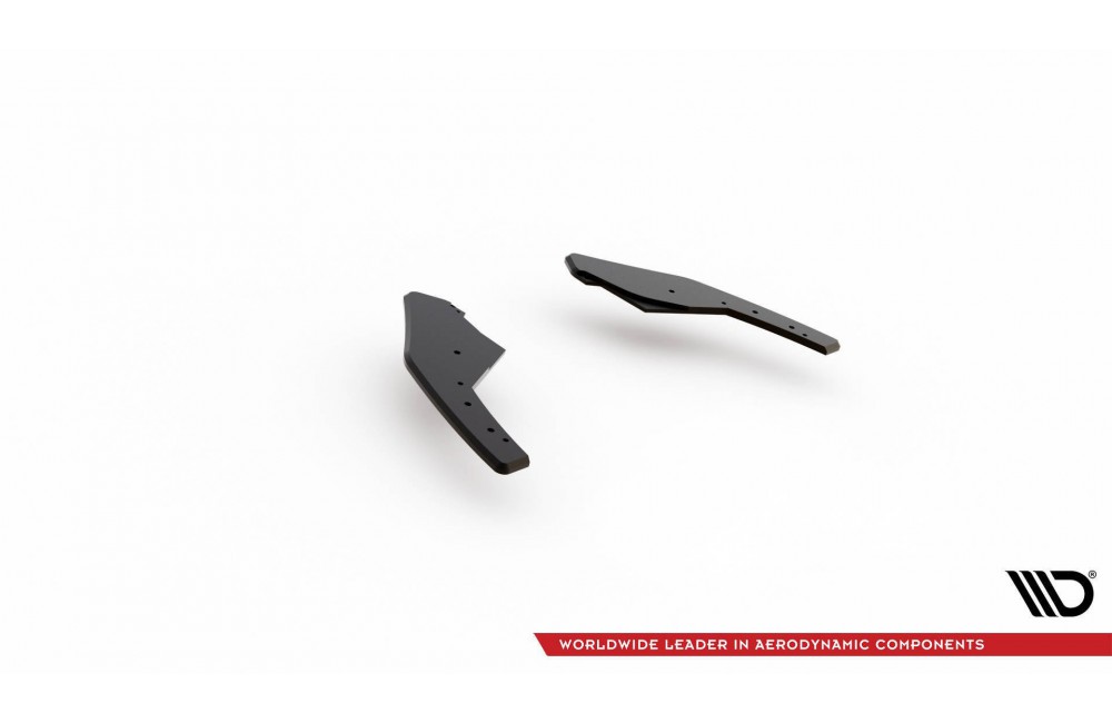 Street Pro Rear Side Splitters V.1 Volkswagen Golf GTI / GTE / R-Line Mk8 - Black Street Pro Rear Side Splitters V.1 Volkswagen Golf GTI / GTE / R-Line Mk8 - Black
