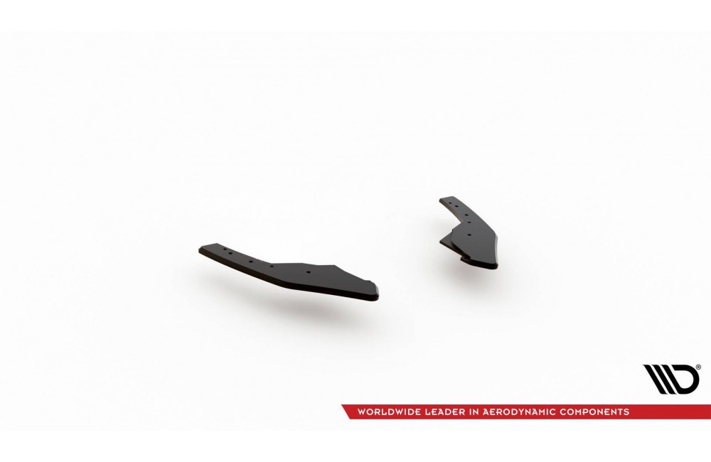 Street Pro Rear Side Splitters V.1 Volkswagen Golf GTI / GTE / R-Line Mk8 - Black Street Pro Rear Side Splitters V.1 Volkswagen Golf GTI / GTE / R-Line Mk8 - Black