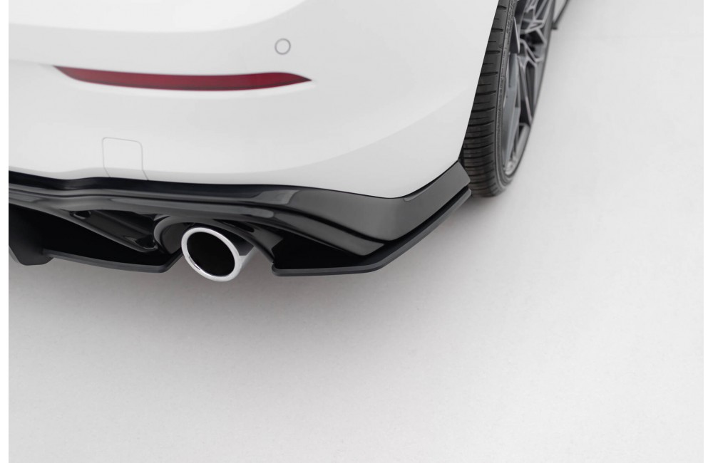 Street Pro Rear Side Splitters V.1 Volkswagen Golf GTI Mk8 - Black Street Pro Rear Side Splitters V.1 Volkswagen Golf GTI Mk8 - Black