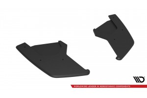 Street Pro Rear Side Splitters V.1 Volkswagen Golf GTI Mk8 - Black Street Pro Rear Side Splitters V.1 Volkswagen Golf GTI Mk8 - Black