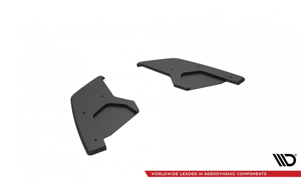 Street Pro Rear Side Splitters V.1 Volkswagen Golf GTI Mk8 - Black Street Pro Rear Side Splitters V.1 Volkswagen Golf GTI Mk8 - Black