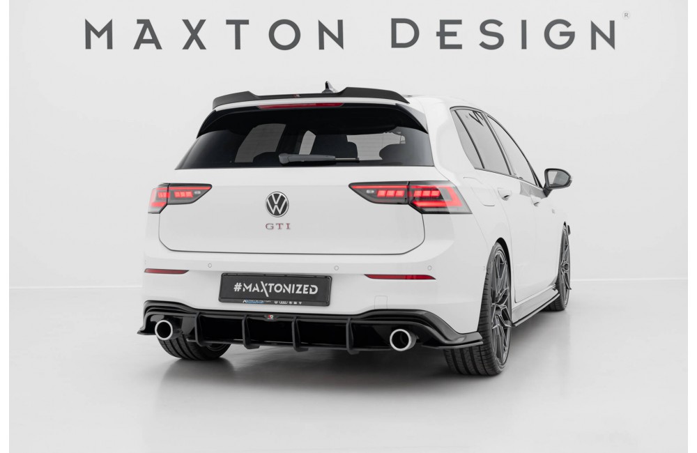 Street Pro Rear Side Splitters V.2 Volkswagen Golf GTI Mk8 - Black Street Pro Rear Side Splitters V.2 Volkswagen Golf GTI Mk8 - Black