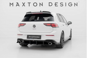 Street Pro Rear Side Splitters V.2 Volkswagen Golf GTI Mk8 - Black Street Pro Rear Side Splitters V.2 Volkswagen Golf GTI Mk8 - Black