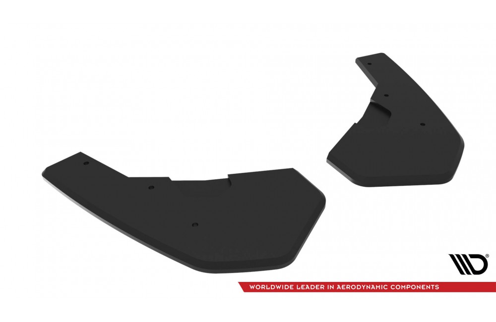 Street Pro Rear Side Splitters V.2 Volkswagen Golf GTI Mk8 - Black Street Pro Rear Side Splitters V.2 Volkswagen Golf GTI Mk8 - Black
