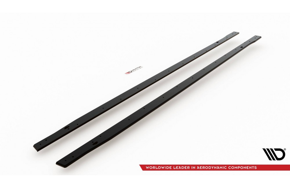 Street Pro Side Skirts Diffusers Volkswagen Golf GTI / GTE / GTI Clubsport / R-Line Mk8 - Black Street Pro Side Skirts Diffusers Volkswagen Golf GTI / GTE / GTI Clubsport / R-Line Mk8 - Black