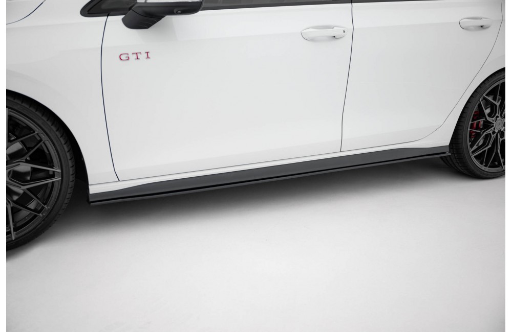 Street Pro Side Skirts Diffusers Volkswagen Golf GTI / GTE / GTI Clubsport / R-Line Mk8 - Black Street Pro Side Skirts Diffusers Volkswagen Golf GTI / GTE / GTI Clubsport / R-Line Mk8 - Black