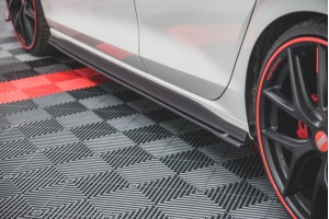 Street Pro Side Skirts Diffusers Volkswagen Golf GTI / GTE / GTI Clubsport / R-Line Mk8 - Black Street Pro Side Skirts Diffusers Volkswagen Golf GTI / GTE / GTI Clubsport / R-Line Mk8 - Black
