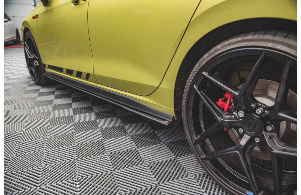 Street Pro Side Skirts Diffusers Volkswagen Golf GTI / GTE / GTI Clubsport / R-Line Mk8 - Black Street Pro Side Skirts Diffusers Volkswagen Golf GTI / GTE / GTI Clubsport / R-Line Mk8 - Black