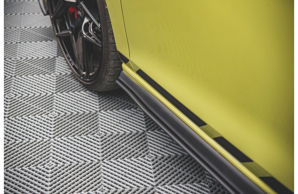 Street Pro Side Skirts Diffusers Volkswagen Golf GTI / GTE / GTI Clubsport / R-Line Mk8 - Black Street Pro Side Skirts Diffusers Volkswagen Golf GTI / GTE / GTI Clubsport / R-Line Mk8 - Black
