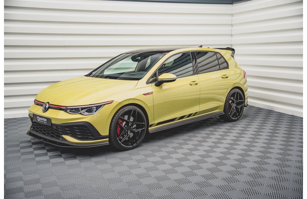 Street Pro Side Skirts Diffusers Volkswagen Golf GTI / GTE / GTI Clubsport / R-Line Mk8 - Black Street Pro Side Skirts Diffusers Volkswagen Golf GTI / GTE / GTI Clubsport / R-Line Mk8 - Black