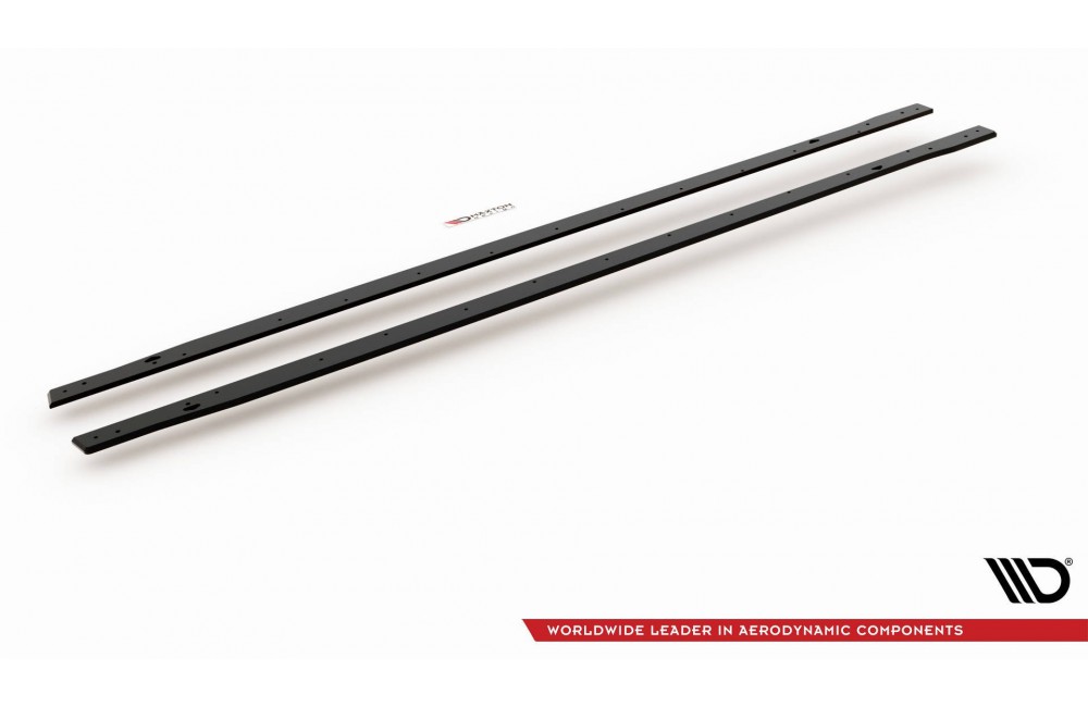 Street Pro Side Skirts Diffusers Volkswagen Golf GTI / GTE / GTI Clubsport / R-Line Mk8 - Black Street Pro Side Skirts Diffusers Volkswagen Golf GTI / GTE / GTI Clubsport / R-Line Mk8 - Black