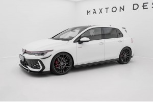 Street Pro Side Skirts Diffusers V.2 Volkswagen Golf GTI / GTE / GTI Clubsport / R-Line Mk8 - Black Street Pro Side Skirts Diffusers V.2 Volkswagen Golf GTI / GTE / GTI Clubsport / R-Line Mk8 - Black