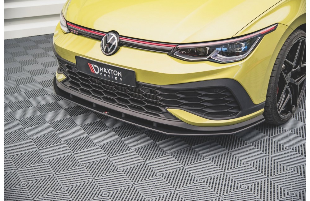 Street Pro Front Splitter Volkswagen Golf GTI Clubsport Mk8 - Black
