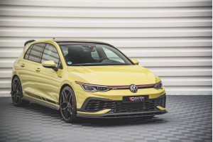 Street Pro Front Splitter Volkswagen Golf GTI Clubsport Mk8 - Black